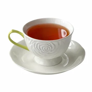 فنجون نعلبکی سرامیکی رز